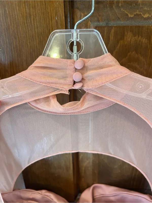 ALIAVA ALIEVA Maya Mini Dress Pink‎ Size XS NWT Cocktail Party Silk Corset Top - Image 5