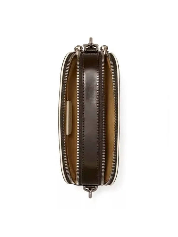 TORY BURCH x Bonbon NYC Miller Mini Cola Leather Crossbody Bag NEW NWT - Image 5