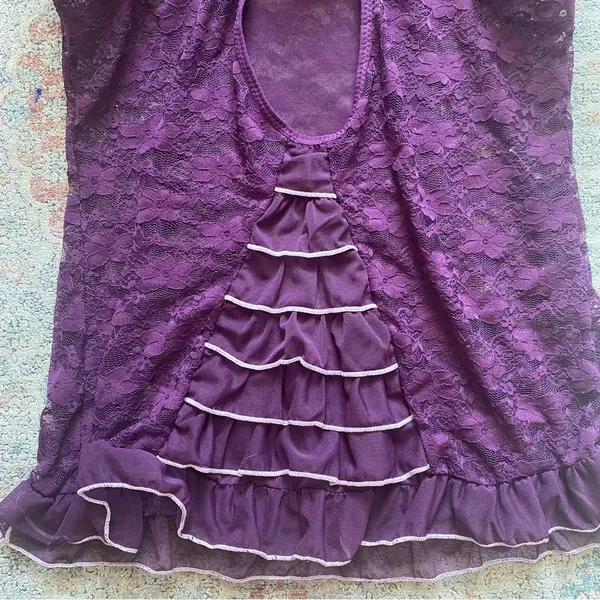 •Jessica Simpson lace babydoll chemise• Size 2X - Image 7