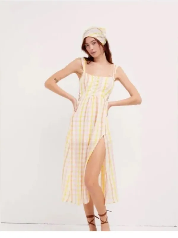 For love & Lemons Rue Midi Dress - Image 2