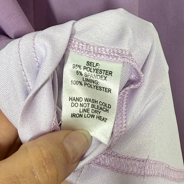 Lulus Must Be a Twist of Fate Mini Dress NWT XL Lavender Bodycon Twist Front Hot - Image 11