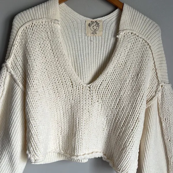 NEW Free people see bright pullover sweater - Image 6