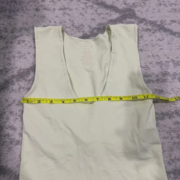 Free People Light Green Scoop Neck Tank Top - Image 7