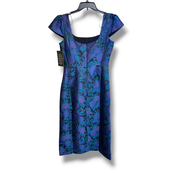 Hyacinth House Archibald Maxi Dress Womens M Navy Indigo Floral Jacquard NWT - Image 4