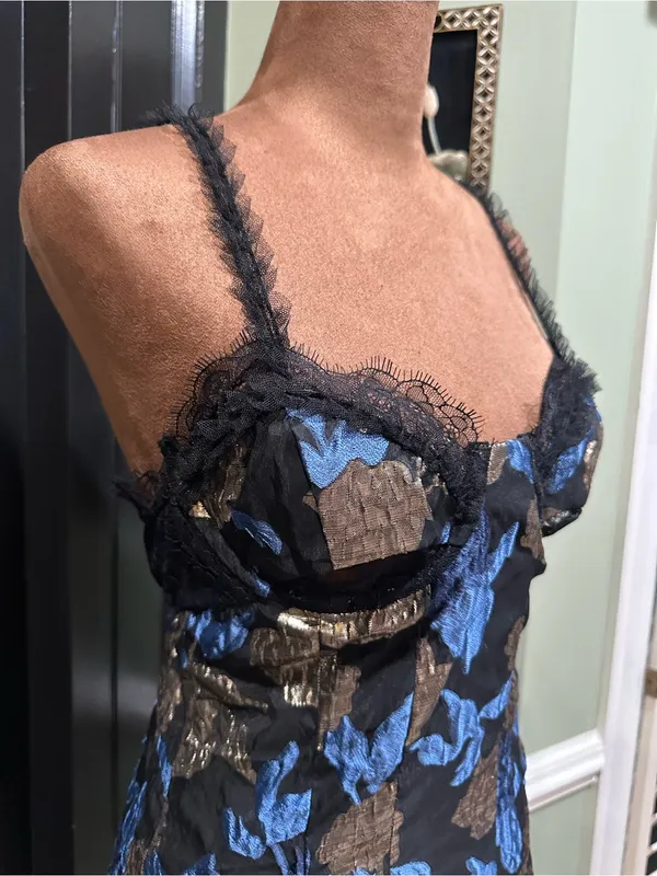 For Love & Lemons Madame Brocade Mini Dress – Size Small (NWT) - Image 3
