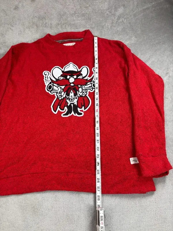 Pressbox by Royce Apparel NCAA Texas Tech Raider Football Sweatshirt Womens M - Image 3