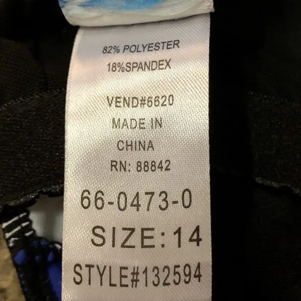 Swimsuits for All Aquabelle One Piece Bathing Suit Womens 14 Used - Image 10