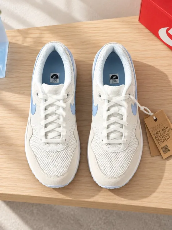 Nike Air Max SYSTM Summit White Cobalt Blue Women’s 8.5 Youth 7 NWT - Image 5
