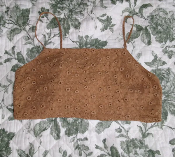 American Eagle Brown Crop Top - Image 3