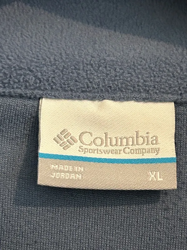 Columbia Fleece Quarter Zip Pullover Size XL - Image 3