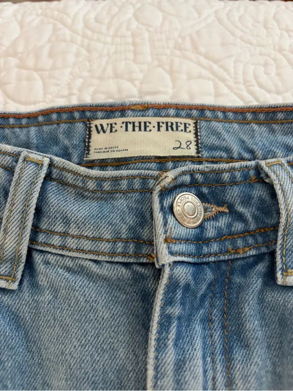 Free People straight cut jean - Image 2
