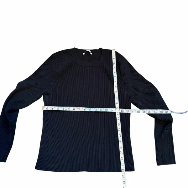 Abercrombie & Fitch Ribbed Thick Sweater Black Size XL - Image 4