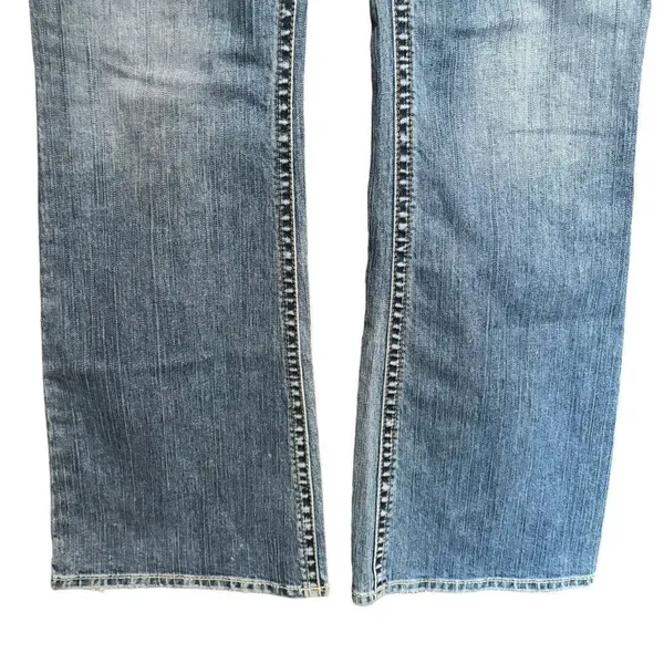 Silver Jeans Womens W 31 L 32 Blue Suki Surplus Denim Bottoms Ladies - Image 4