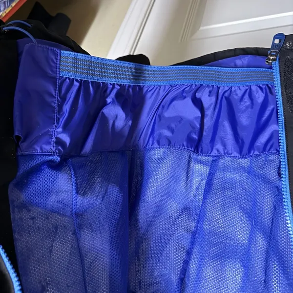 The North Face Womens XS Black‎ Blue Hooded Ski Shell Jacket Powder Skirt - Image 11