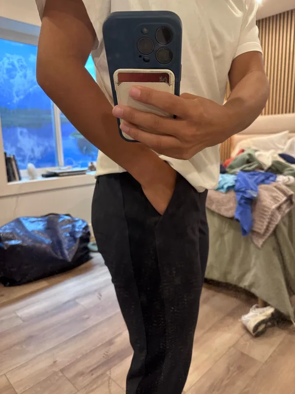 Athleta Joggers Navy Blue - Image 3