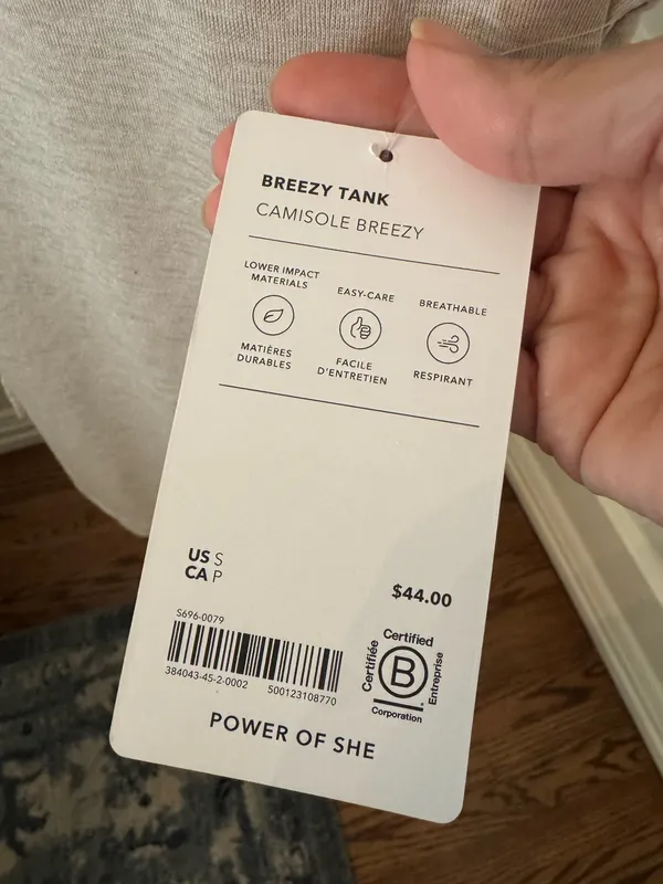 Athleta linen tank NWT  - Image 4