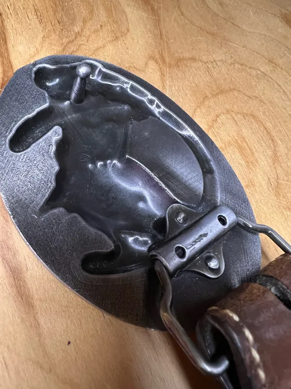 Horsehead Metal Belt Buckle NWOT - Image 3