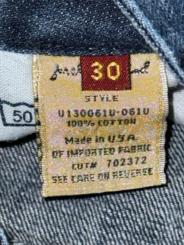 RARE VTG 7 For All Mankind Pink “A” Pocket Low Rise Denim Shorts Sz 30 Frayed - Image 5