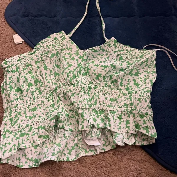 Garage Milena‎ Shirred Top small NWT - Image 5