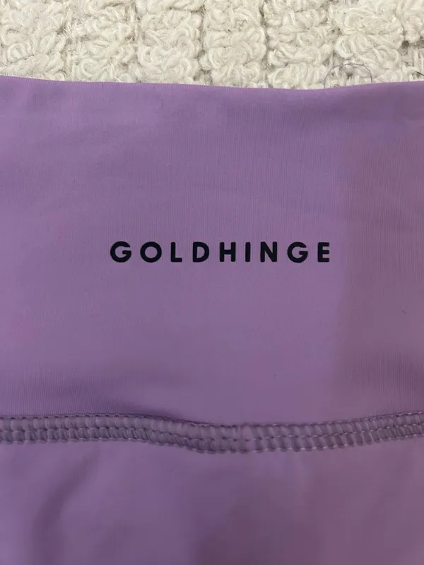 Gold Hinge Tennis Skirt Pleated - Image 3