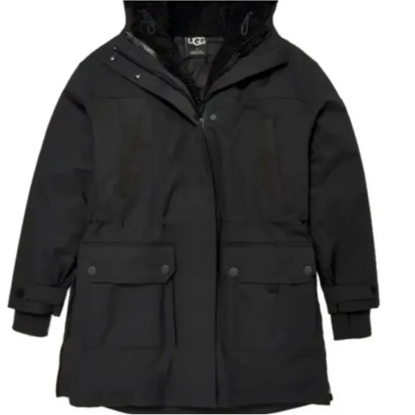 UGG Adirondack Parka 2.0 Frost 3 IN 1 Hooded Down Puffer Sherpa Jacket Coat - Image 4