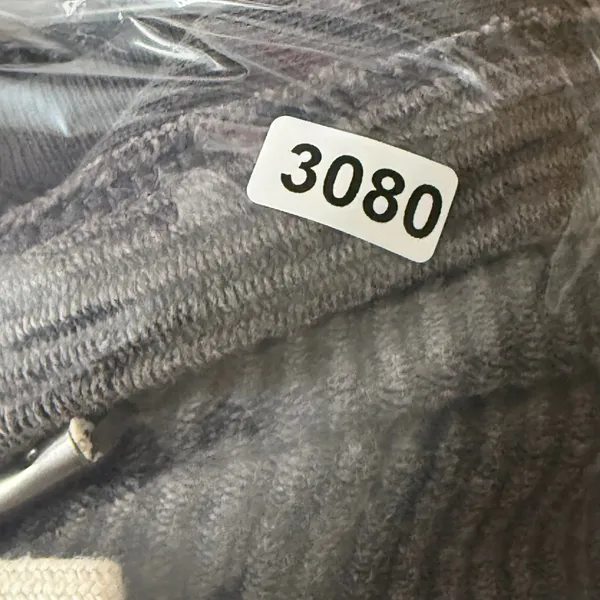 Aerie Hoodie Pullover Ribbed‎ Drawstring Cropped Comfy Casual Gray Large - Image 9