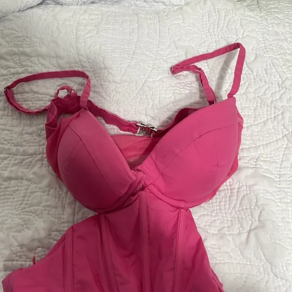 Oh Polly Pink Dress - Image 2