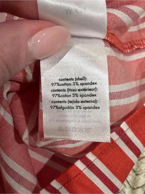 NWT WeWoreWhat by Anthropologie Red Stripped Scoop Beck Cami - Image 10