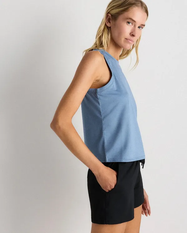 Quince Flowknit Breeze High-Neck Tank - Image 2