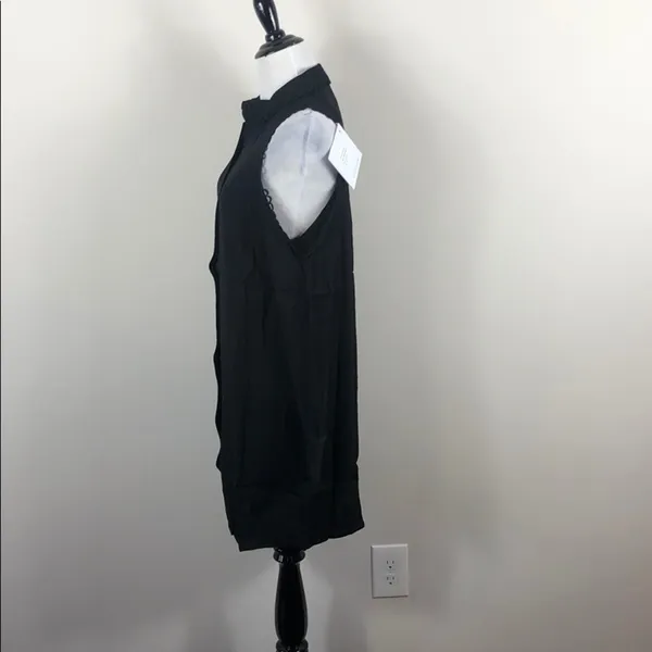 Elliatt Clarity Dress Cold Shoulder Button Up - Image 3