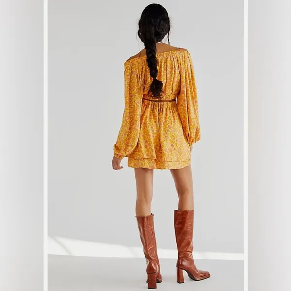 Free People Jael Printed Mini Dress - Image 2