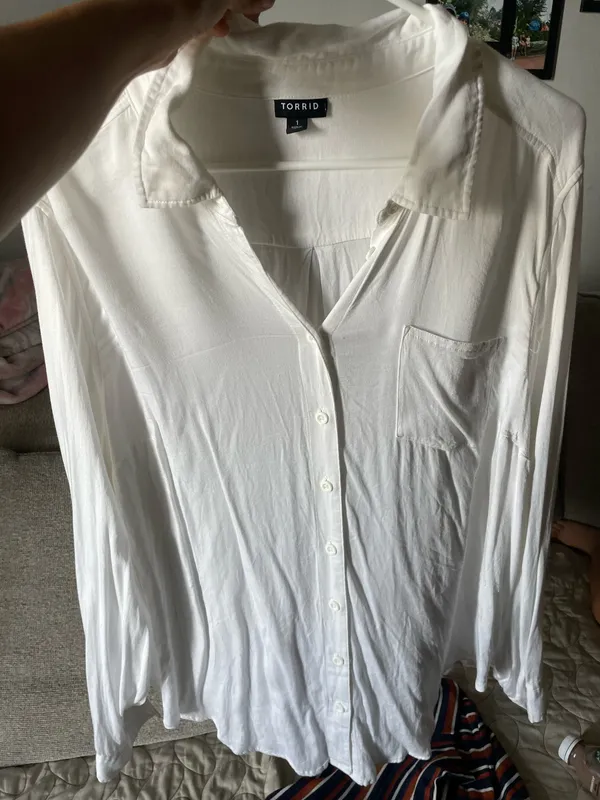 Torrid Button-Up Blouse - Image 6