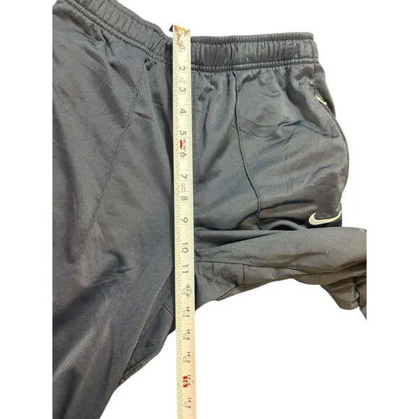 Nike Black Track Pants Women’s Small Athletic Straight Swoosh Logo Elastic Waist - Image 11