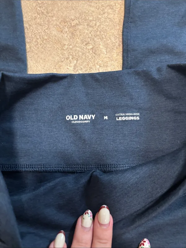 Old Navy Navy Blue High-Waist Leggings - Image 4