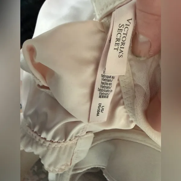 VS Very Sexy Wicked Cherry Blossom Embroidered Babydoll Slip Dress Size Large. - Image 6