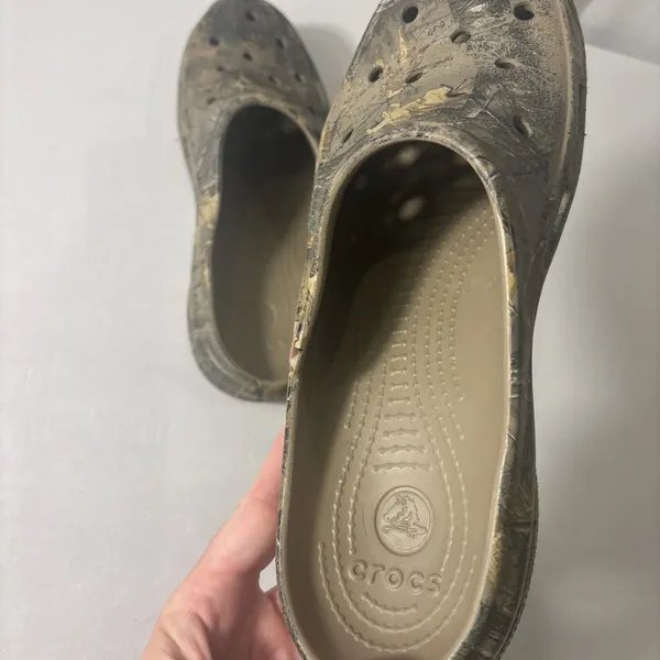 Crocs Freesail‎ Realtree Camo Mules Slip On Shoes Women's Size 10 Comfort - Image 5