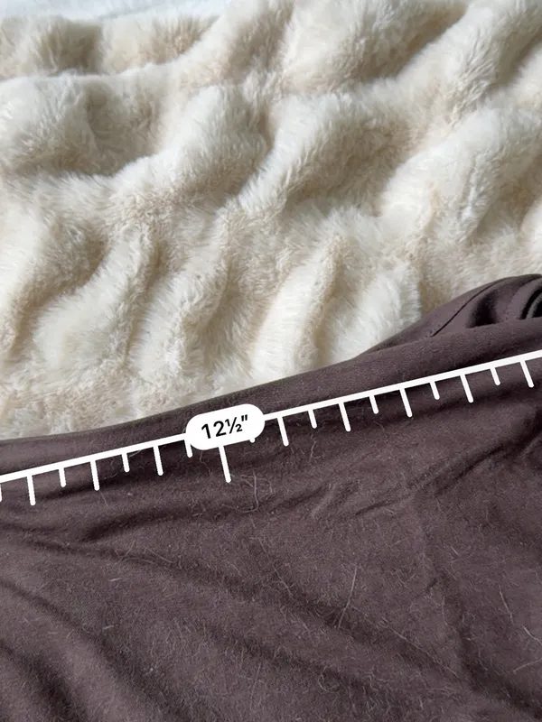 Mango chocolate brown wrap mini skirt - Image 3
