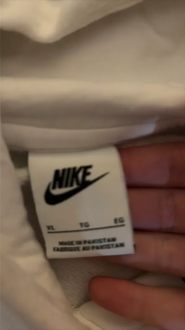 White Nike Women’s Hoodie - Image 3