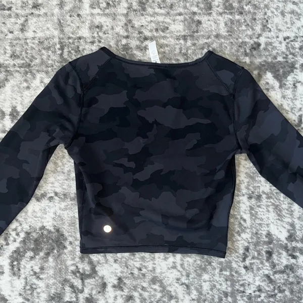 Lululemon Wunder Train Cropped Long Sleeve - Image 3