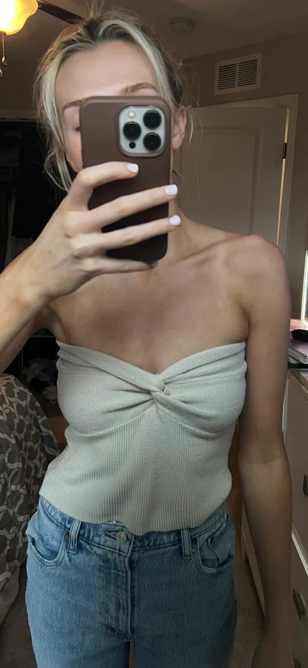 Amazon Knit Crop Top - Image 2