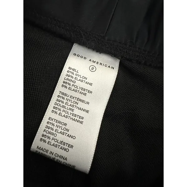 Good american black‎ swim short bottoms 2 - Image 2