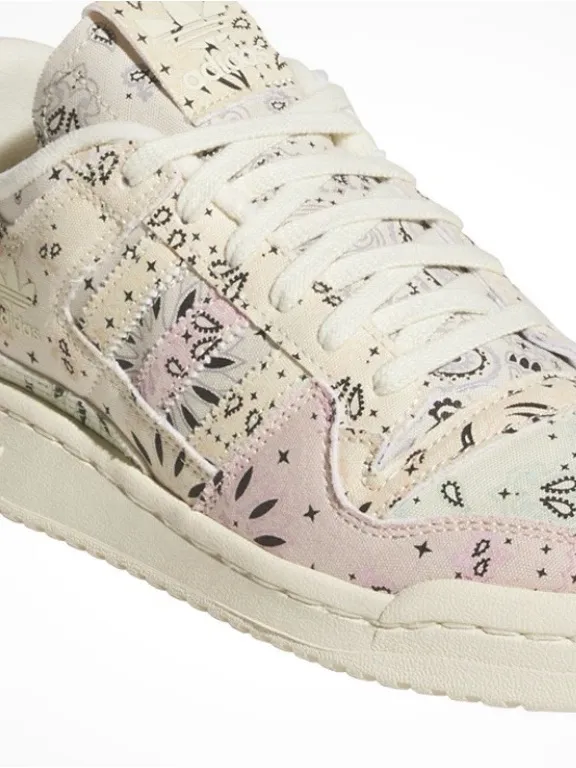 Adidas 80s Pastel Bandana Print Low-Top Sneaker 8.5 - Image 4