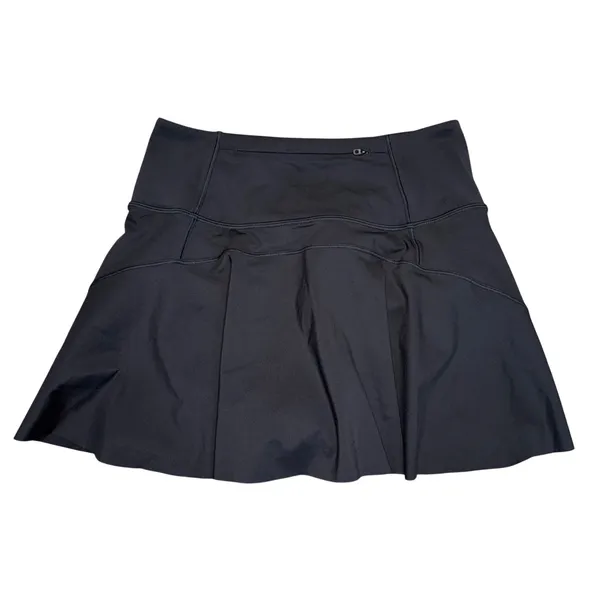 Athleta Ace Tennis Skort Womens XS Black‎ Excellent 13.5 Inch Athletic Skirt - Image 3