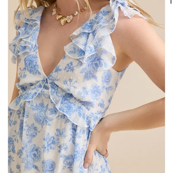 NEW Altar’d State Floral Midi Dress Size XL Available NWT - Image 3