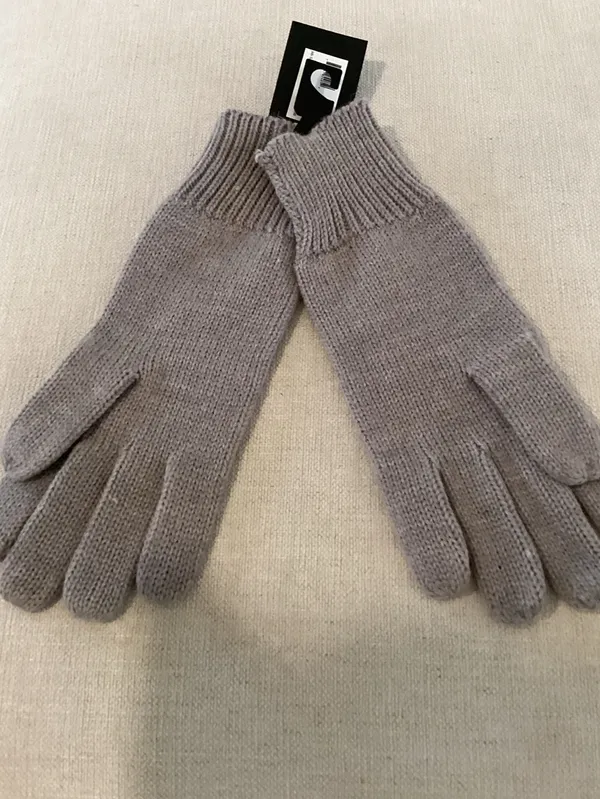 Kate Spade Women’s Flocked Spade Gloves, Grey, One size, New with tags - Image 3