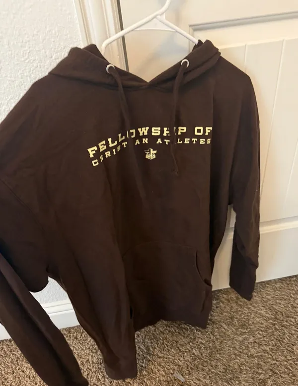 Fca hoodie Brown Size M - Image 3