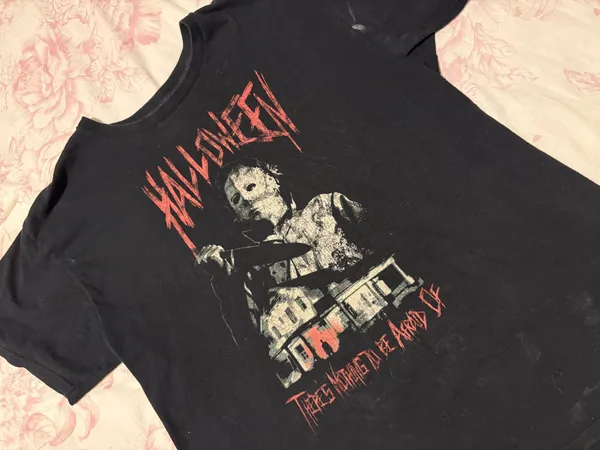 Halloween graphic tee Black Size L - Image 3