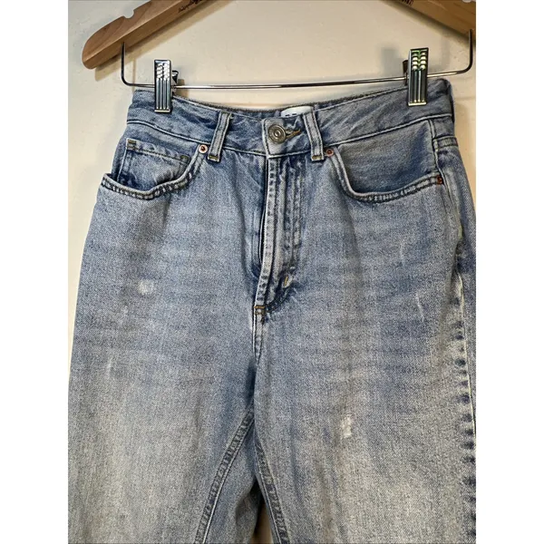 BDG Jeans Women 25 High Rise Mom Baggy distressed Denim Y2K Skater vintage - Image 3