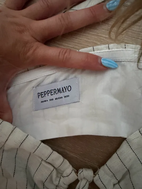 Peppermayo striped maxi dress - Image 6