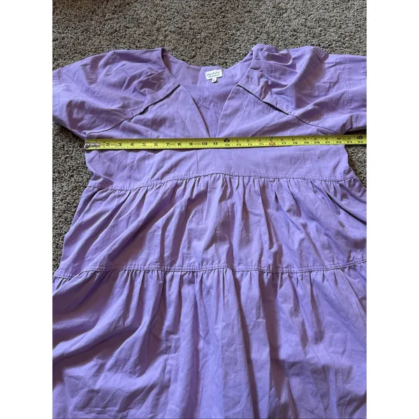 Shop The Mint It Could Be You Lavender Mini Dress With Pockets Size XL - Image 6